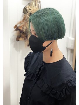 リブロ(liblo) ミニボブ × モスグリーン【liblo】