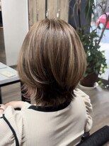 ヴィフ 大船(VIF)&nbsp;グレージュカラー/ボブウルフ/ココアベージュ