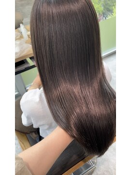 テラスヘアラボ 新潟駅南(TERRACEhairLab.) 透明感◎ラベンダーグレージュ