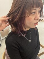 リル(re'll)&nbsp;ピンクバイオレットカラー［酸性ストレート/ヘアセット］