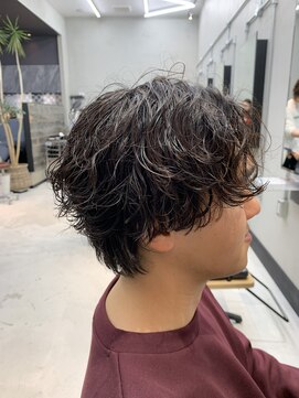 ネオン(NEON) 波巻きウェーブパーマ