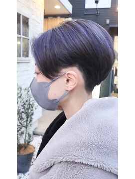 シャロン(SHARON) 【SHARON原宿】耳が見えるショート×刈り上げハンサムショート