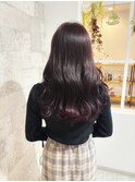 【女性専用サロンASTRANTIA栄】すがの　レッドパープルグラデ