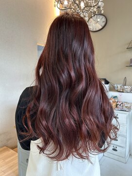 フレイズ(Frays) ブリーチなしで実現　おすすめカシスレッド