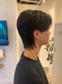 アグ ヘアー モナ 米子駅前店(Agu hair mona)&nbsp;センターパートウルフ