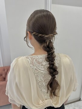 モア 岡崎(more) 編みおろしアレンジ