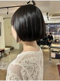 切りっぱなしボブミニボブパーマくびれボブ外ハネボブブリーチ