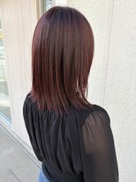 トリート 船堀店(TREAT)&nbsp;レイヤーボブ×ピンクブラウン