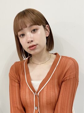 メゾンアクア 表参道(Maison ACQUA) ◎ミニボブ縮毛矯正髪質改善ストレート顔まわりレイヤーカット