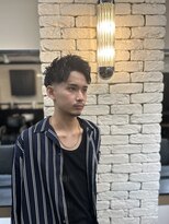 スティーロ 渋谷(Steelo)&nbsp;ツイストパーマ×テーパーフェード