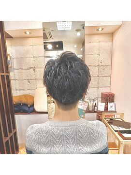 エスポワール 北習志野店(ESPOIR) 7:3アップバングマッシュ