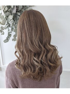 ボアップ 難波店(boappu) #ミルクティーベージュ#ミルクティーカラー#ブリーチカラー