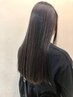 【梅雨が来る前に！】カット＋ナチュラルストレートパーマ 15300