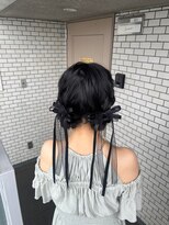 ひつじヘア　ツインヘア　推し活ヘア