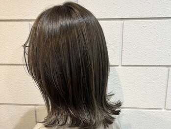 アルゴ 茅ヶ崎(ARUGO)の写真/[茅ヶ崎3分]白髪を味方に！大人のハイライトでトレンドを意識したカラーが人気☆