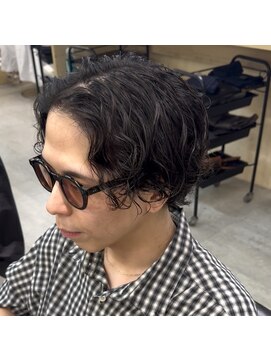 ニコフクオカヘアーメイク(NIKO Fukuoka Hair Make) 「NIKO」ウェットカールセンターパートボブ　福岡天神