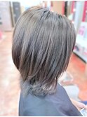 ナチュラルショートウルフ