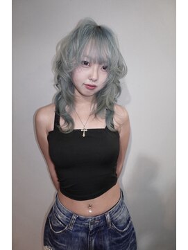 ヌル 表参道本店(Null) ミントカラー/ダブルカラー/ケアブリーチ/表参道/神宮前