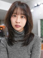 ホロン 池袋(HOLON)&nbsp;池袋HOLON【ミディアムレイヤー/ハッシュレイヤー/グレージュ】