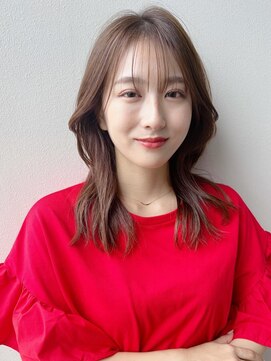 ケーツー エソラ池袋店(K-two) ミディアムレイヤーカット*フェイスレイヤー*顔周り*髪質改善