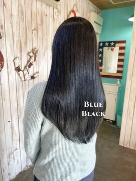 ヘアーサロン ヴィアルス 松原店(hair salon VIARS) ブルーブラックカラー