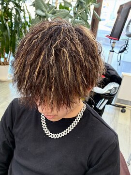 グレイス ヘア デザイニング(GRACE hair designing) ▼メンズ×ツイストパーマ▼