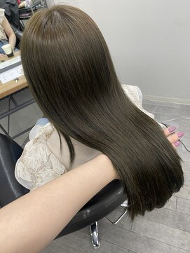 コード 四条河原町駅店(CHORD) オリーブベージュ/ブリーチなし/韓国風/髪質改善/京都河原町