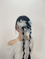 ヘアビジュー(hair bijou)&nbsp;ツインリボンスタイル