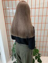 PELE原宿/ブリーチなしダブルカラー/ハイトーン/ケアブリーチ【３月上旬OPEN(予定)】&nbsp;着物ヘア/大人ガーリー/ダークアッシュ/似合わせカット/原宿