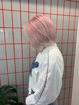 ペレ 原宿(PELE)&nbsp;ダブルカラー/ケアブリーチ/羽エクステ/原宿