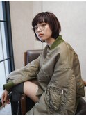【ブリーチなし】レイヤーボブ3