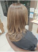 ハイライト×レイヤーカット