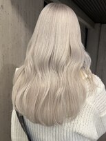 プネル 渋谷(PUNEL) ホワイトブロンド/ブロンドヘア/ホワイトベージュ/ケアブリーチ