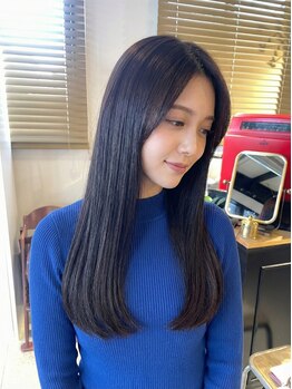 フラバー(flover)の写真/【口コミ高評価☆極潤トリートメント】ダメージヘアには潤い&保湿ケア◎カラー後の手触りも断然違う！
