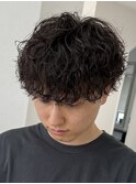 軽めラフパーマ