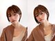 リブランド 銀座(REBRAND)の写真/【カット+カラー+TR+スパ15分￥14.300】美フォルムをキープ。乾かすだけでまとまる再現性の高い上質カット!