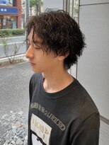 アース 青葉台店(HAIR&MAKE EARTH)&nbsp;毎朝が楽に。ラフで色気のあるスパイラルパーマ【青葉台】