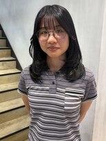 クリアーオブヘアー 本山店(CLEAR of hair) 顎下からしっかりレイヤー◎動きのあるミディアムヘア
