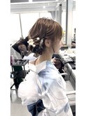 浴衣ヘアセット