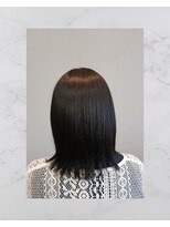 ハク ヘアー(haku hair)&nbsp;ミディアムウルフの髪質改善ストレート