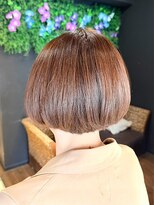 ヘアリゾート粋 ティガ 池袋店(tiga)&nbsp;透明感ブラウンベージュ/ショートボブ/髪質改善