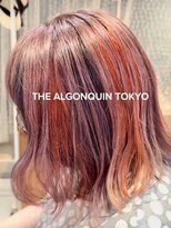 ザ アルゴンキン トウキョウ オヤマ(THE ALGONQUIN TOKYO OYAMA)&nbsp;アートなヘアカラームラ染めカラー