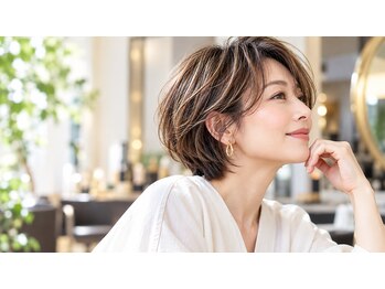 アンジュール(Anjoule)の写真/慌ただしい日常を離れ、髪の悩みを根本から解決。ベテランの技術と高品質ケアで、指通り滑らかな艶髪へ。