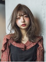 ダル 渋谷/表参道(DAL.)&nbsp;レイヤーカット/ハッシュカット/ブラウン/前髪カット