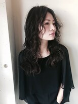 フレイムスヘアーアンドリラックス 西川口店&nbsp;モノトーンカラー×ウエットウェーブ　Frames西川口