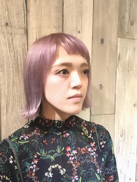 トムキャット(TOM CAT) 【新宿TOMCAT】ラベンダーカラー×ボブ