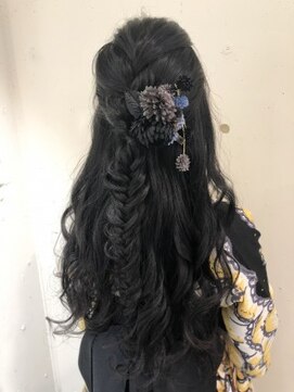 ネオリーブルノン 日吉(Neolive Runon) 袴着付けセット　フィッシュボーン