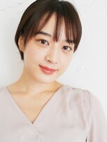 アース コアフュールボーテ 宇都宮インターパーク店(EARTH coiffure beaute) 耳掛けひし形ショート