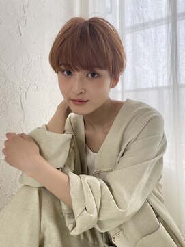 ヘアーアンドメイクトラスト(HAIR&MAKE TRUST) ショートヘア/ショートボブ/ダブルカラー/イルミナカラー