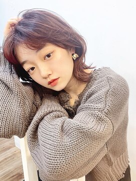 アリスバイアフロート 自由が丘(ALICe by AFLOAT) 〇ピンクベージュが可愛い韓国ミディ